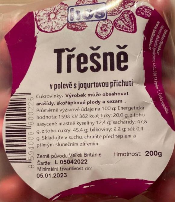 Fotografie - Třešně v polevě s jogurtovou příchutí Hos