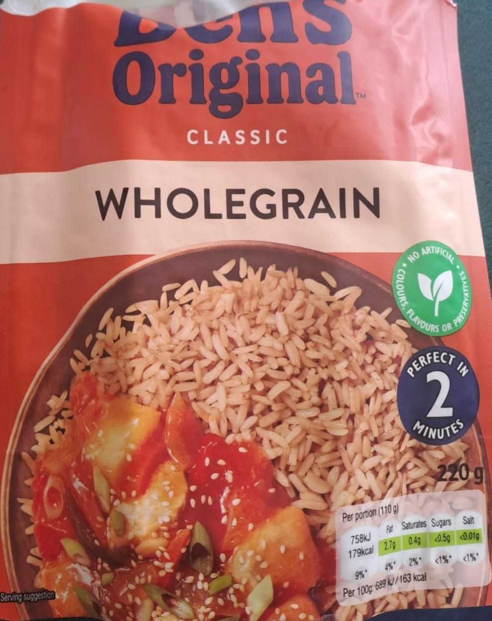 Fotografie - Classic Wholegrain rice Ben's Original