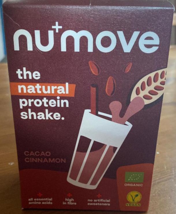 Fotografie - Bio The Natural Protein Shake Cacao Cinnamon nu+move