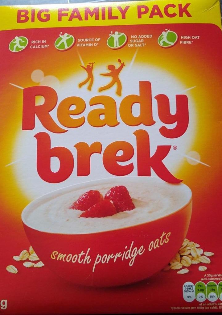 Fotografie - Ready Brek Smooth Porridge Oats