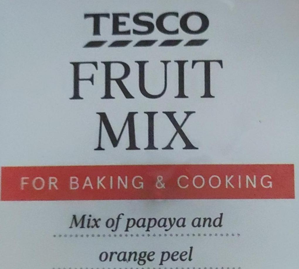 Fotografie - Fruit mix Papaya and Orange peel Tesco