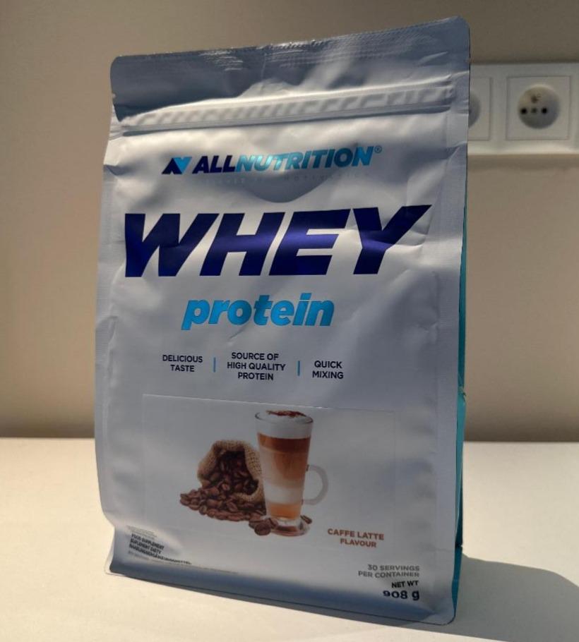 Fotografie - All Nutrition Whey Protein Caffe Latte Chocolate