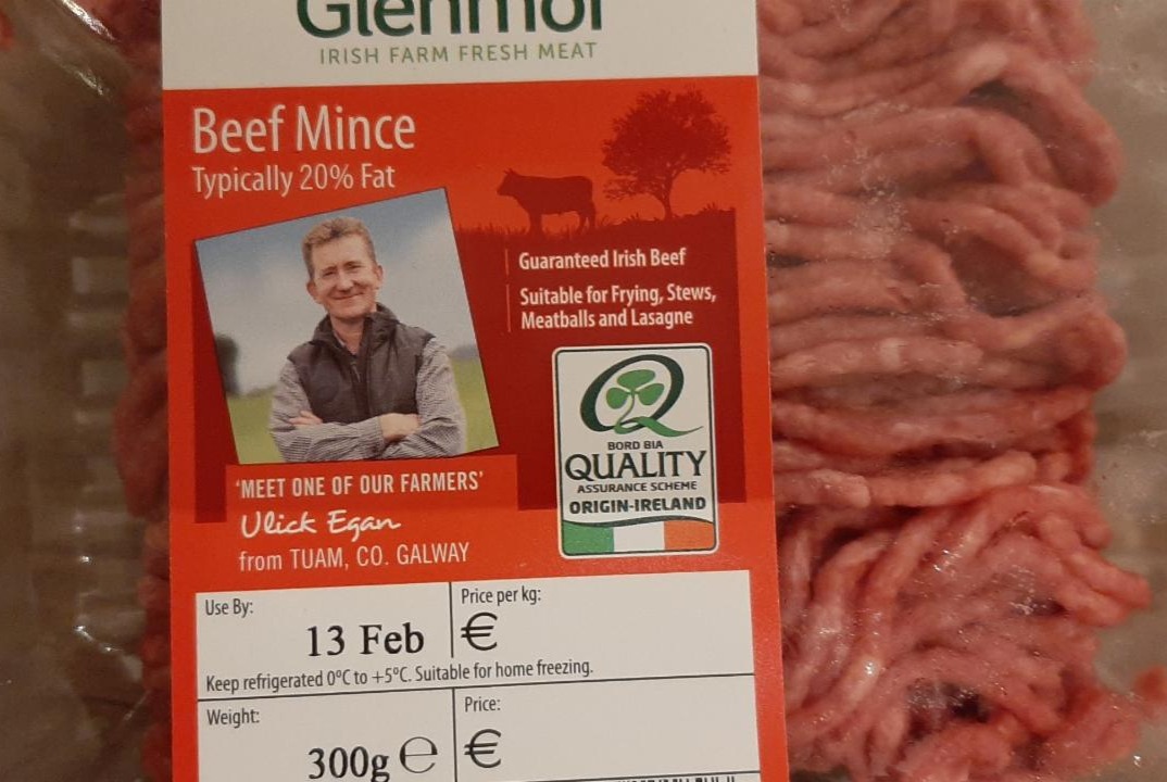 Fotografie - Beef Mince 20% fat Glenmor