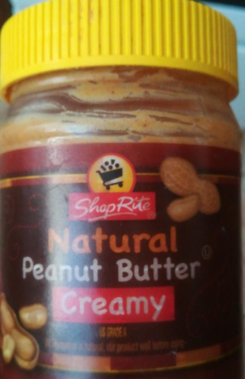 Fotografie - Natural Peanut butter creamy ShopRite