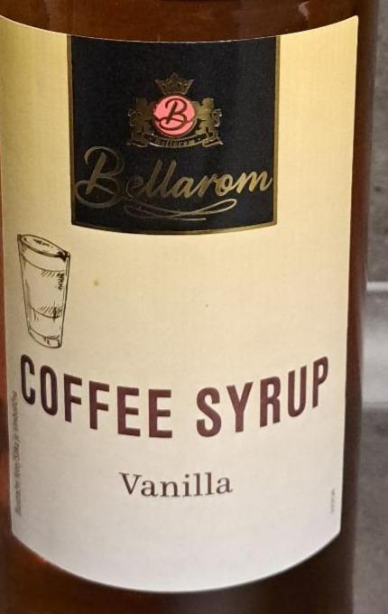 Fotografie - Coffee Syrup Vanilla Bellarom