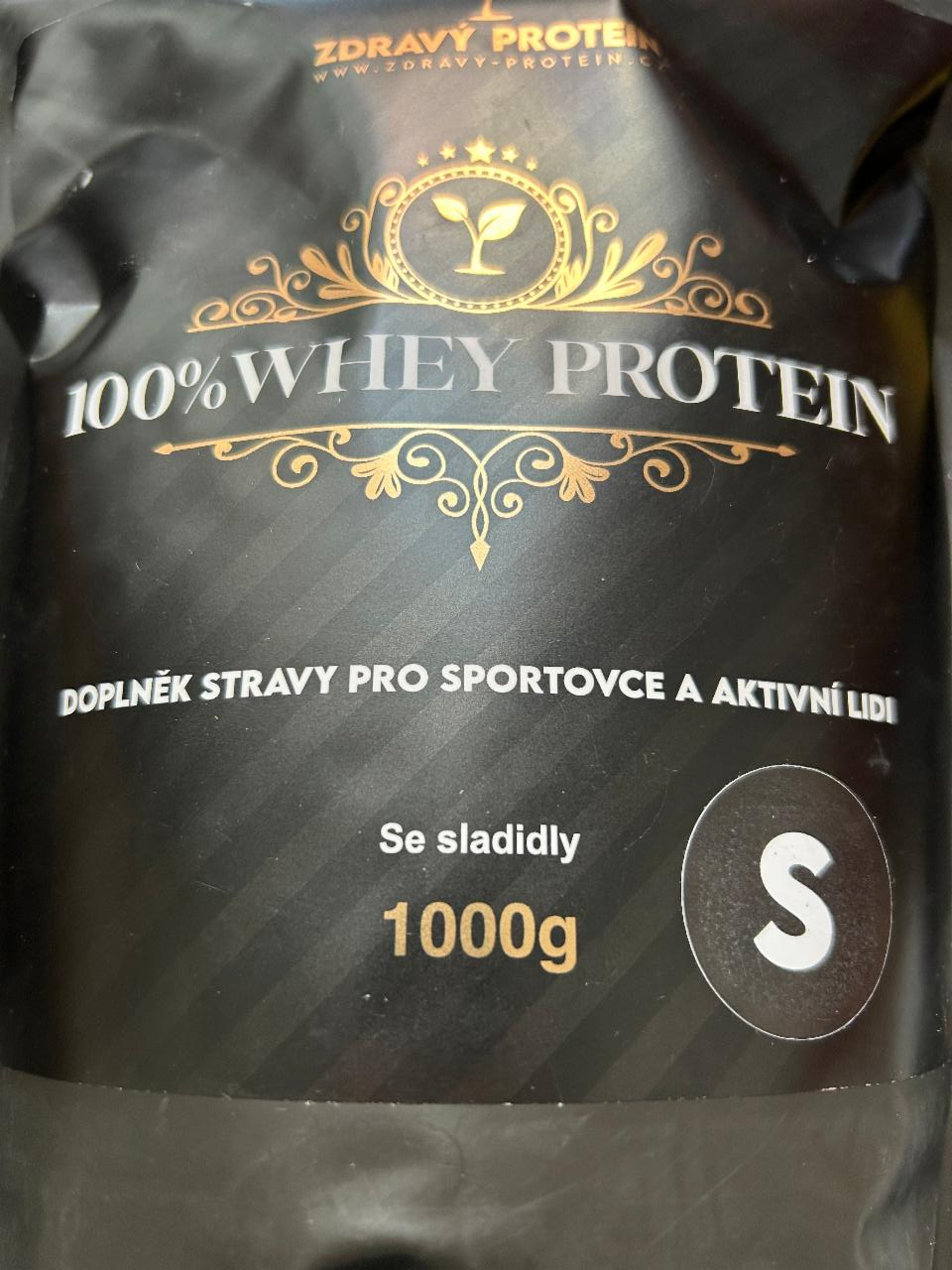 Fotografie - 100% Whey protein Slaný karamel Zdravý protein