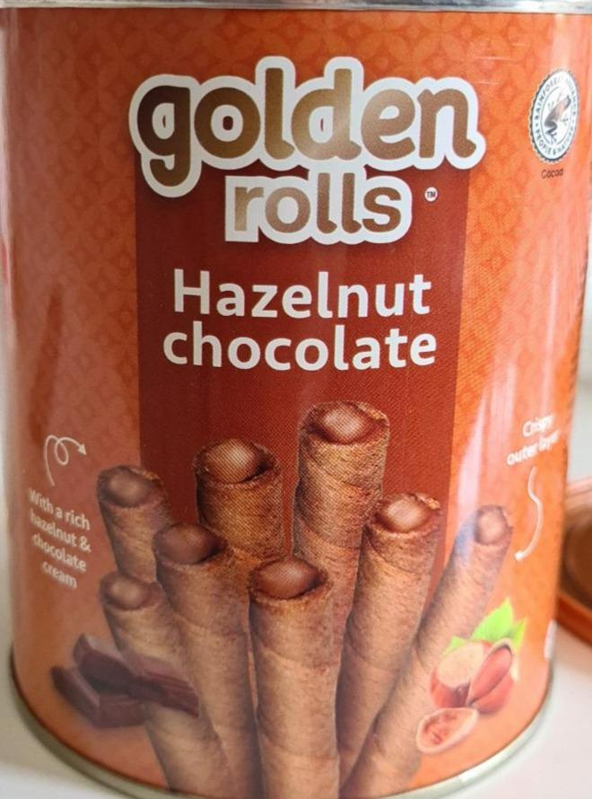 Fotografie - golden rolls hezelnut chocolate