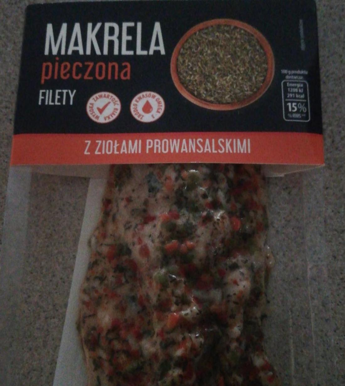 Fotografie - Makrela pieczona filety z ziołami prowansalskimi