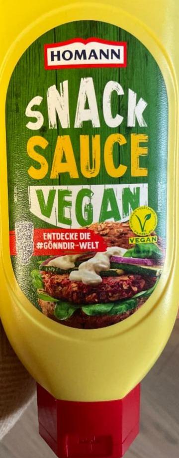 Fotografie - Homann snack sauce vegan
