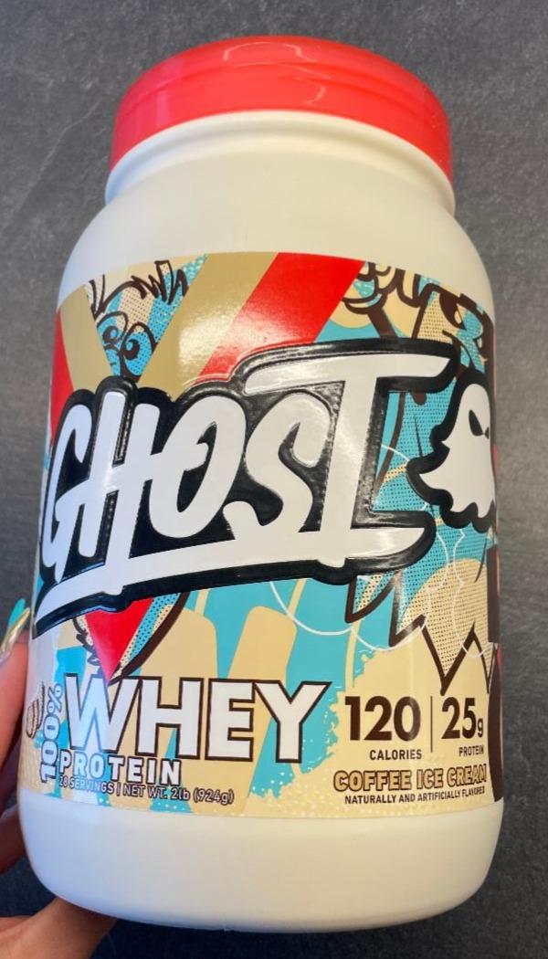 Fotografie - 100% Whey Protein Coffee Ice Cream Ghost
