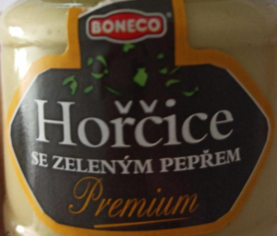 Fotografie - Hořčice se zeleným pepřem premium Boneco