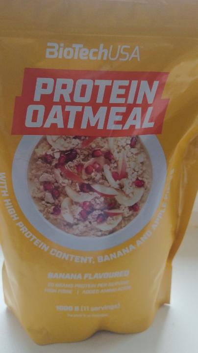 Fotografie - Protein Oatmeal banana BioTechUSA