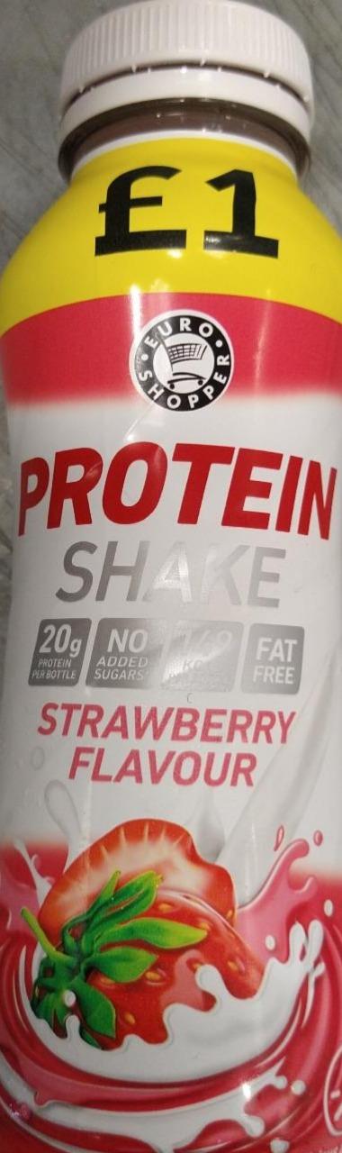 Fotografie - protein shake strawberry 