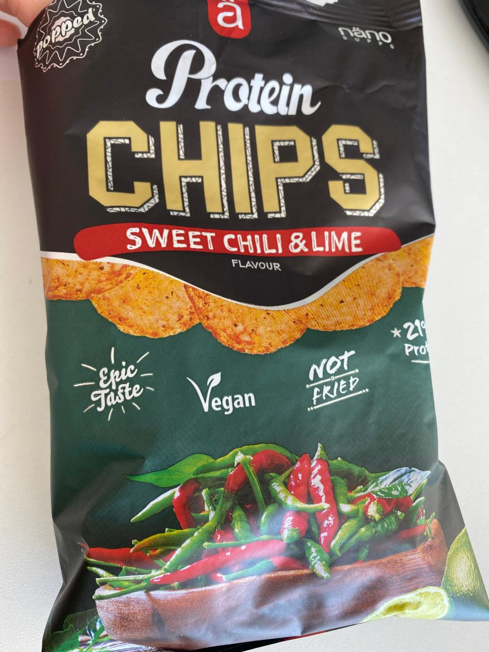 Fotografie - Protein Chips Sweet Chili & Lime Näno