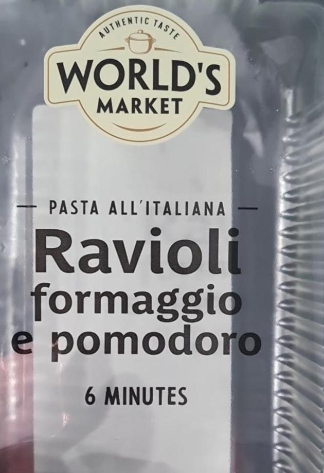 Fotografie - Ravioli formaggio e pomodoro World's market