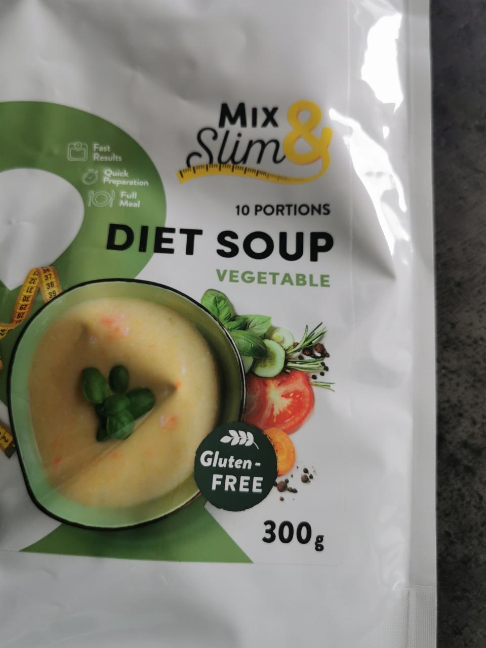 Fotografie - Zeleninová polévka mix slim