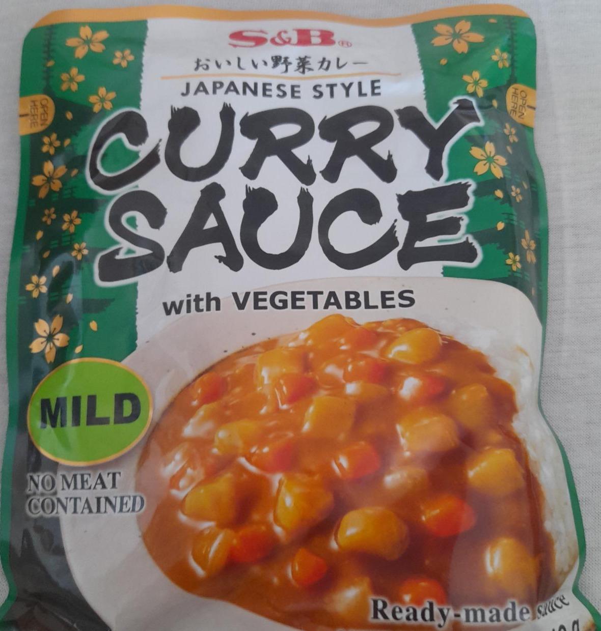 Fotografie - Curry omáčka se zeleninou, jemná S&B