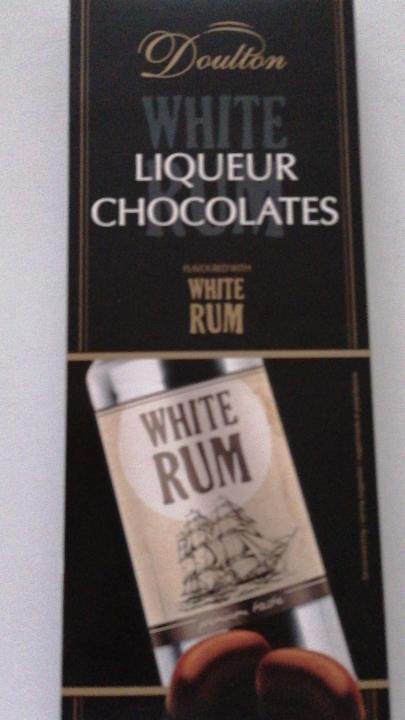 Fotografie - Liqueur Chocolates White Rum - Doulton