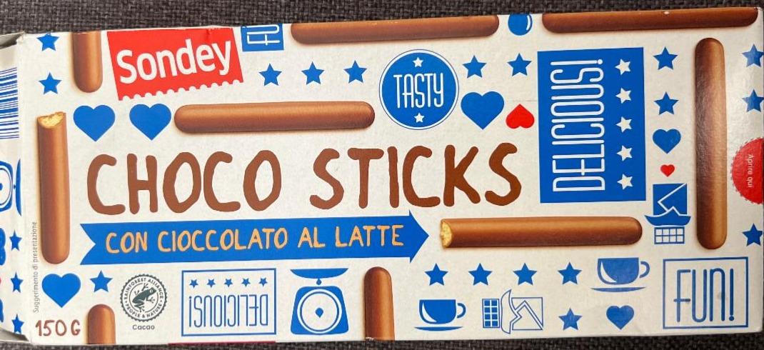 Fotografie - Choco Sticks Con Cioccolato Sondey