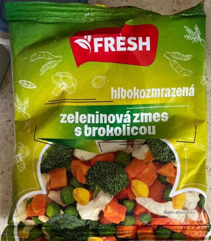 Fotografie - Hlbokozmrazená zeleninová zmes s brokolicou Fresh