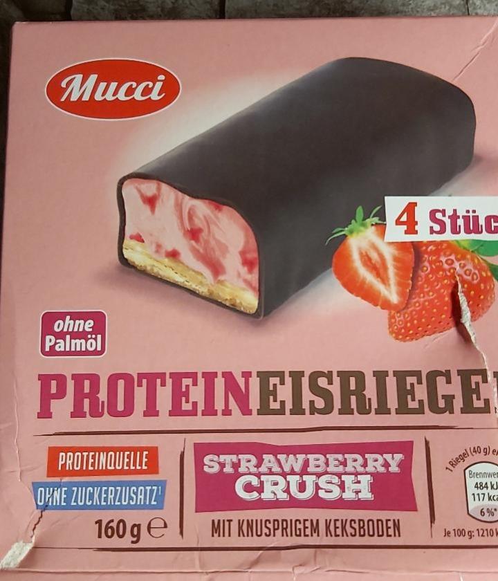 Fotografie - Protein Eisriegel Strawberry Crush Mucci