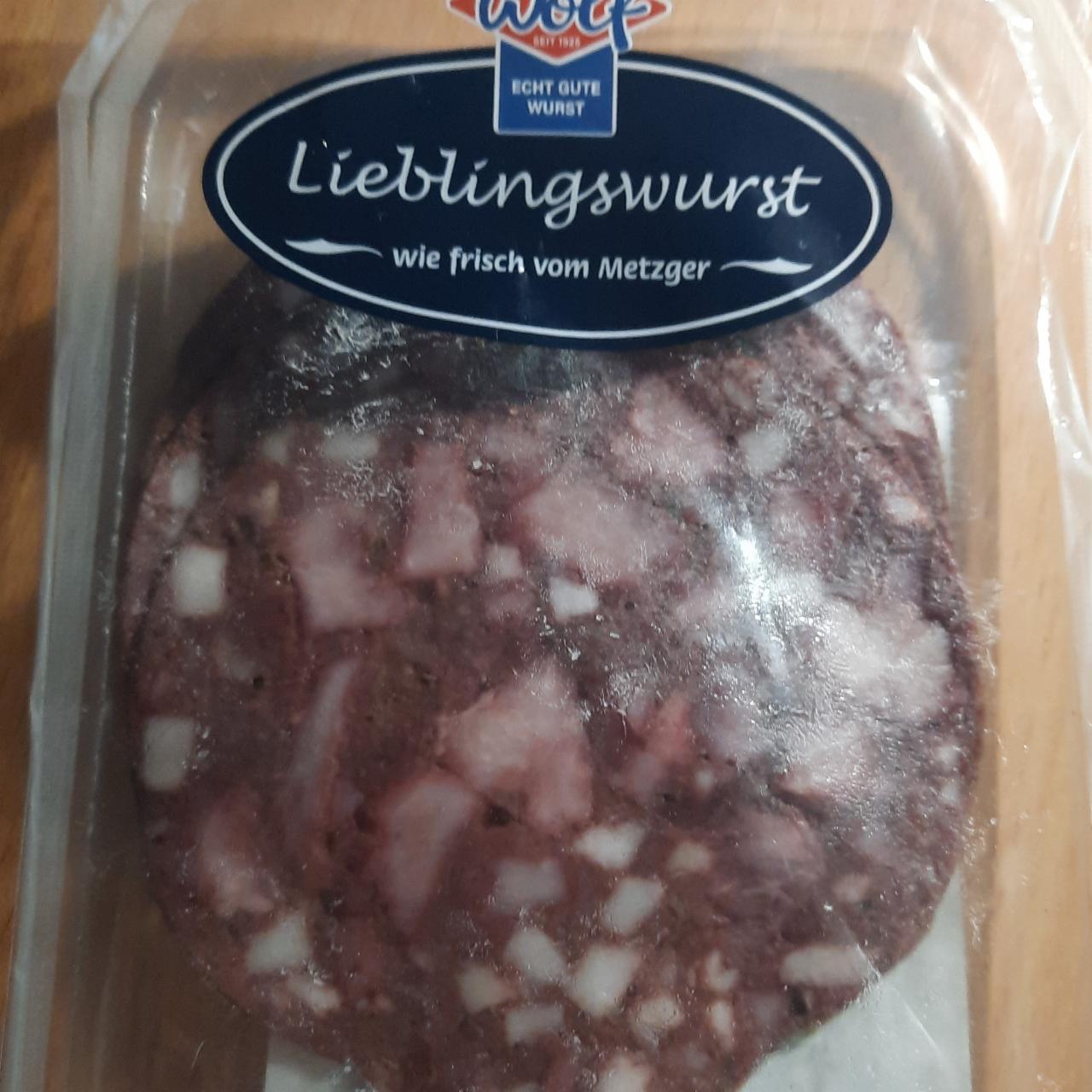 Fotografie - Lieblingswurst Rotwurst mit majoran verfeinert Wolf