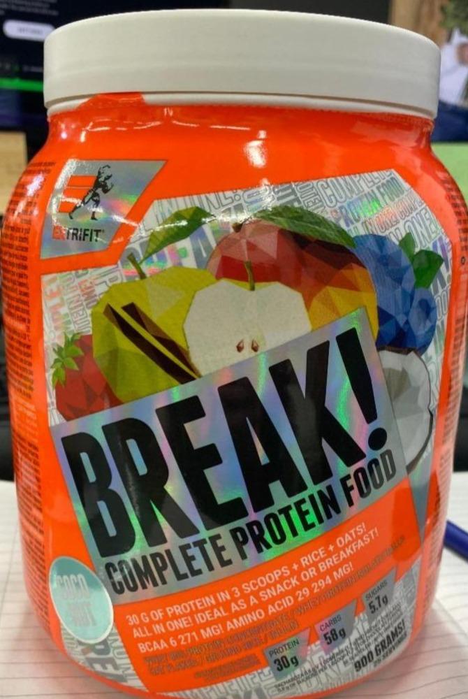 Fotografie - Break! Complete Protein Food Coconut Extrifit