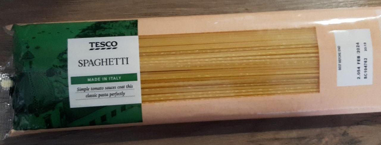 Fotografie - Spaghetti Tesco