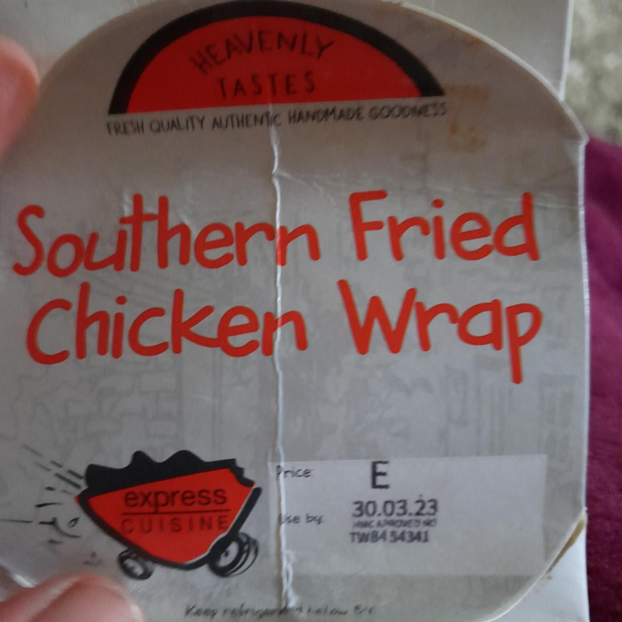 Fotografie - Southern Fried Chicken Wrap Express cuisine