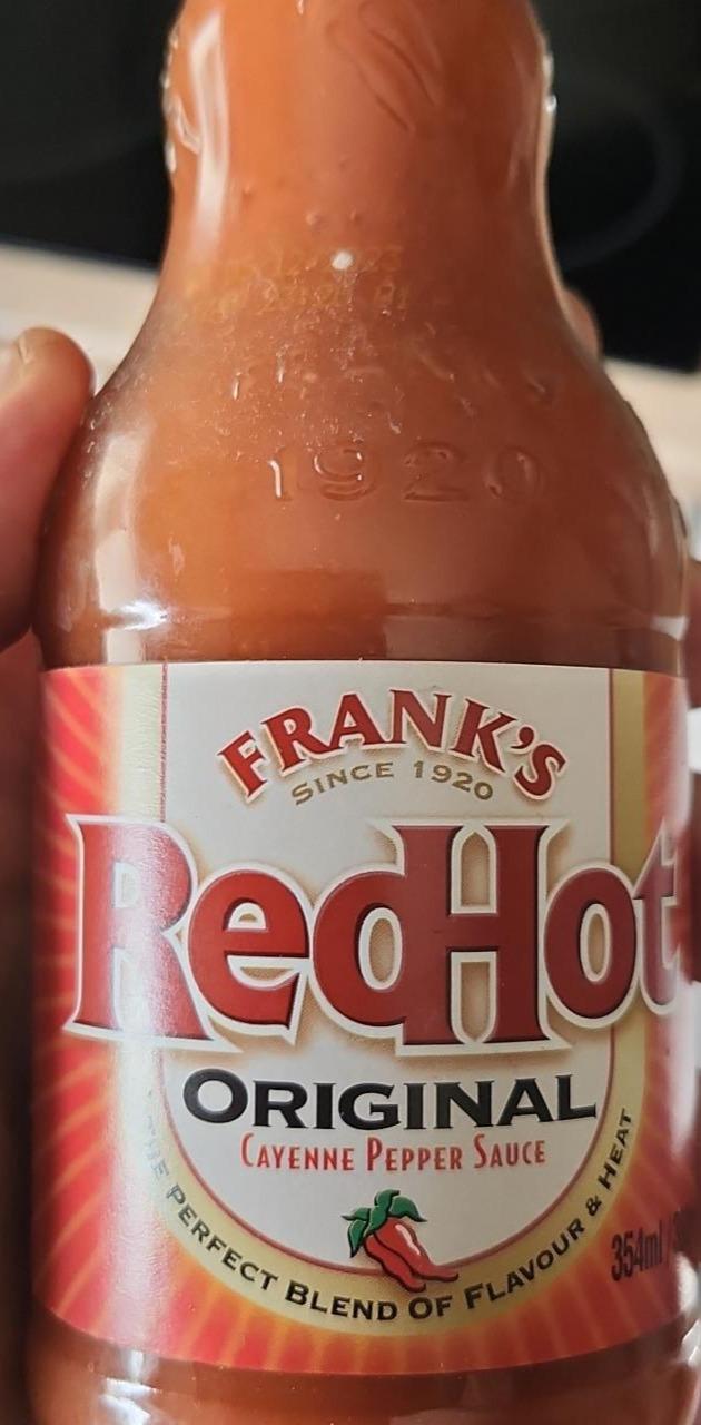 Fotografie - RedHot Original Cayenne Pepper Sauce Frank's