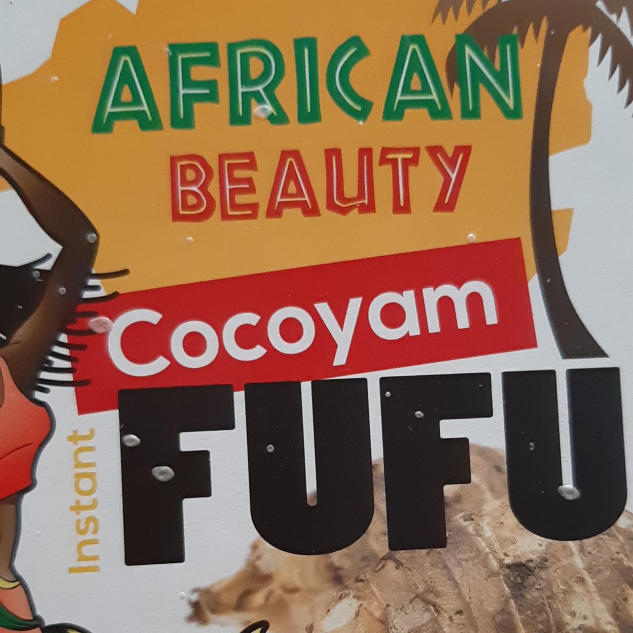Fotografie - Cocoyam instant fufu African beauty