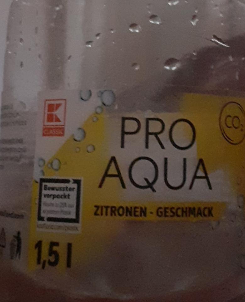 Fotografie - Pro Aqua Zitronen geschmack K-Classic