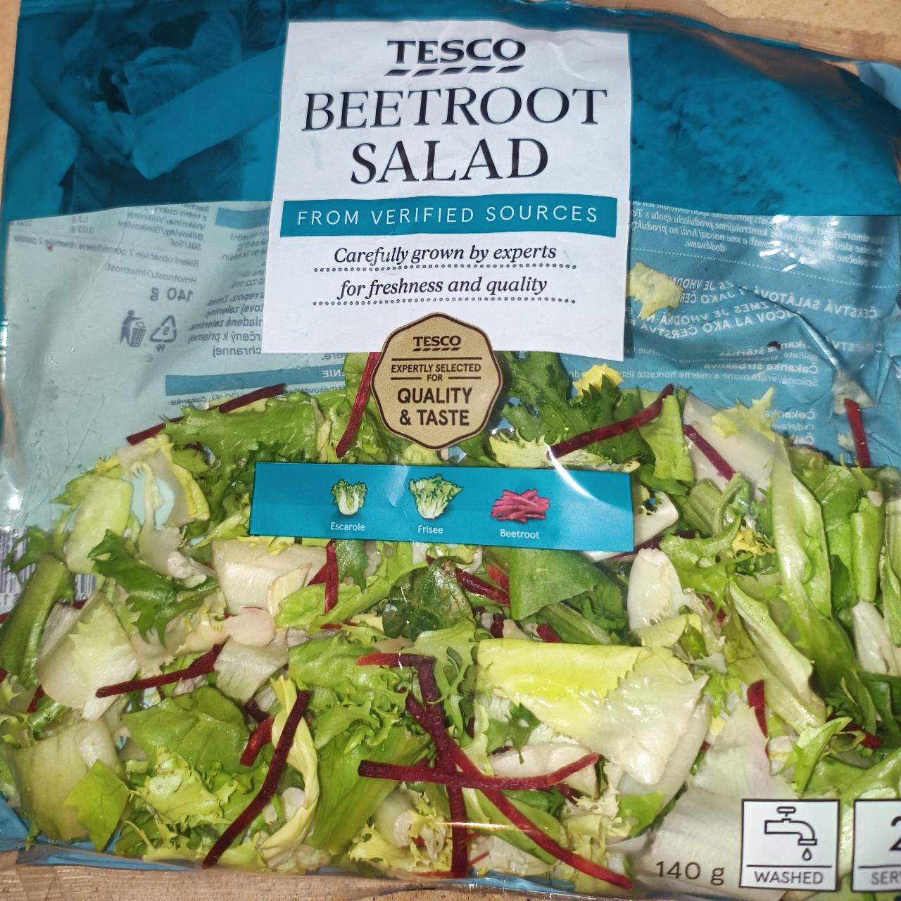 Fotografie - Beetroot salad Tesco