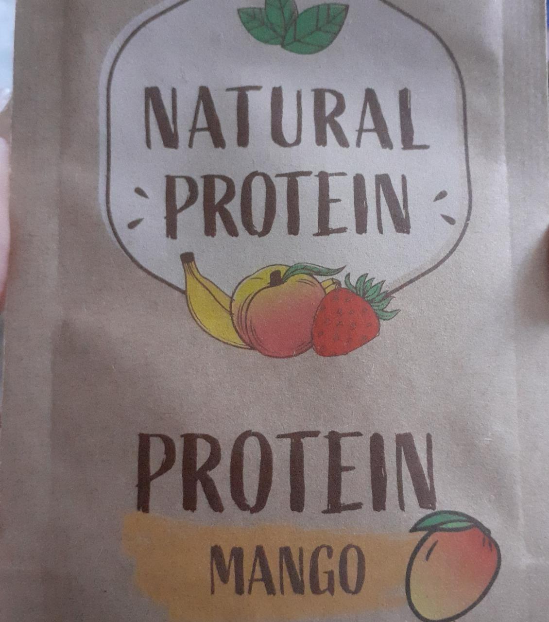 Fotografie - Sport Protein Mango Natural protein