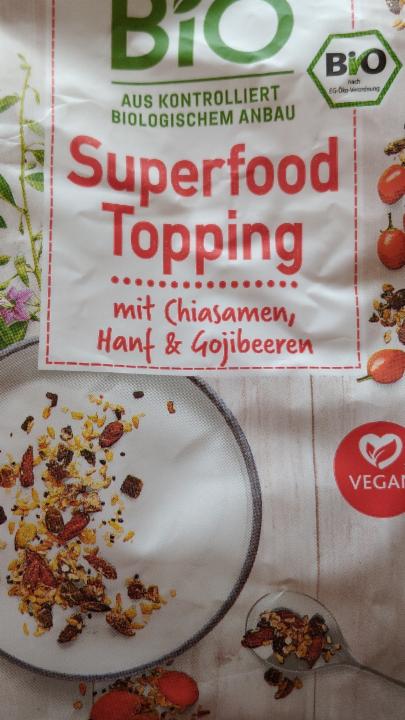 Fotografie - Superfood-Topping mit Gojibeeren & Chia EnerBio