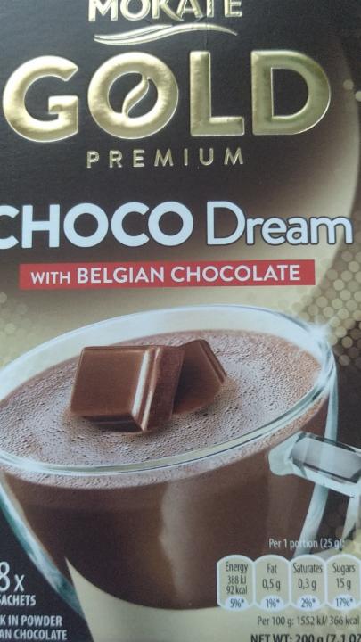 Fotografie - Choco Dream with Belgian Chocolate - Mokate Gold Premium
