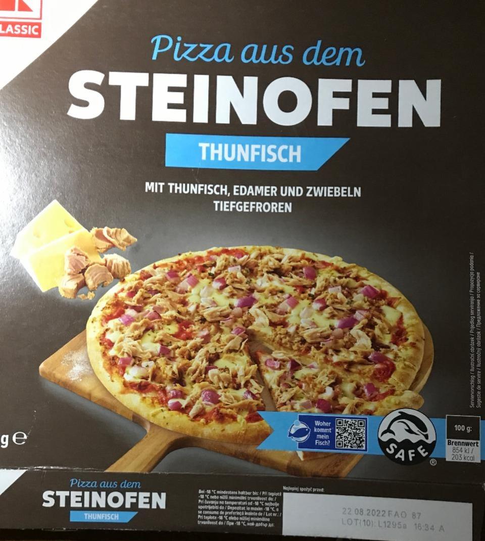 Fotografie - Thunfisch Steinofen pizza