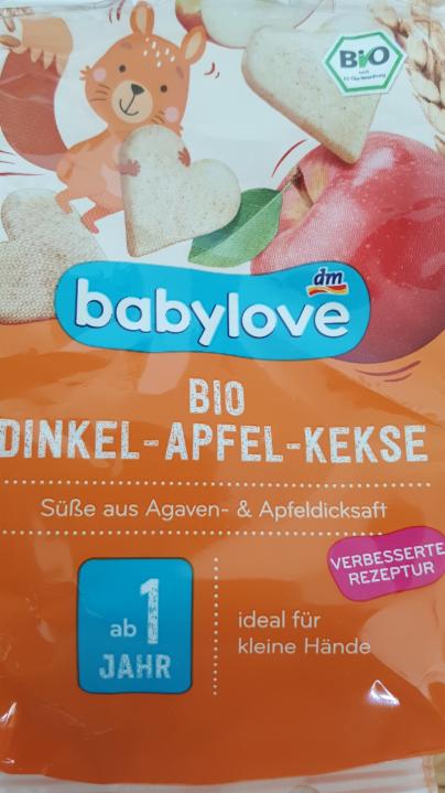 Fotografie - Bio Dinkel-Apfel-Kekse Babylove