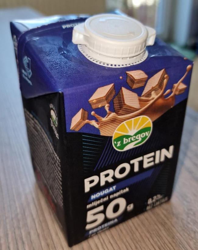 Fotografie - Protein mliječni napitak nougat 'Z bregov