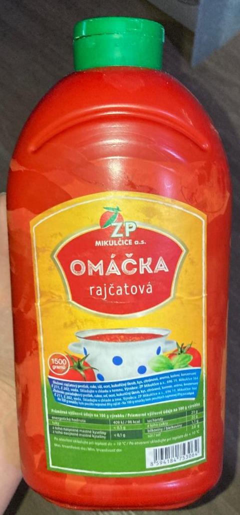 Fotografie - Omáčka rajčatová ZP Mikulčice a.s.