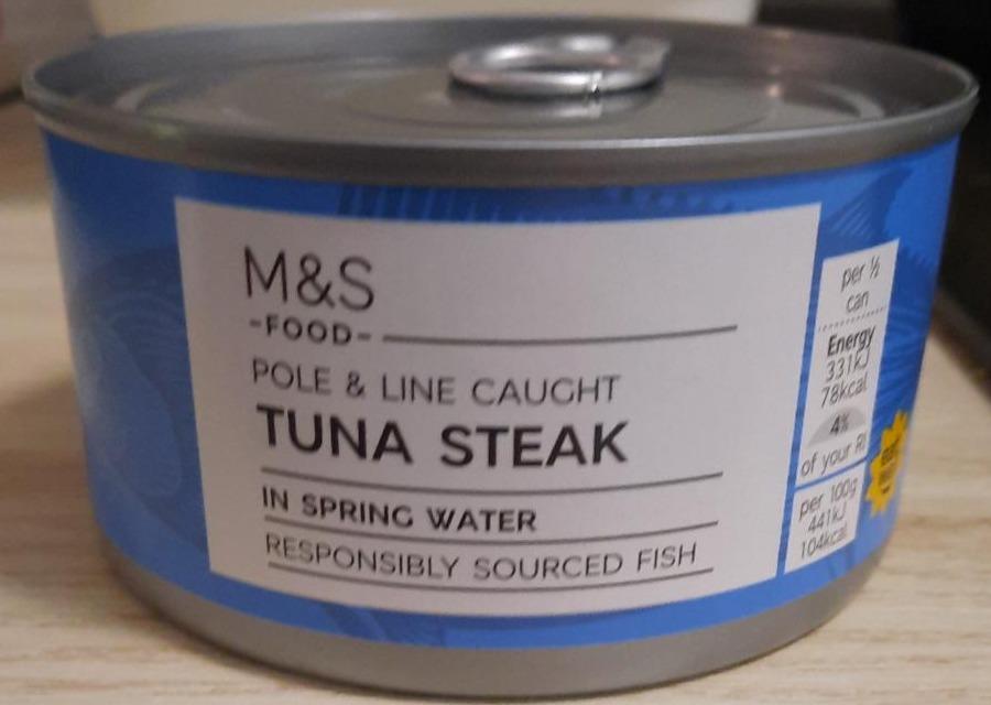 Fotografie - Tuna steak in spring water M&S Food