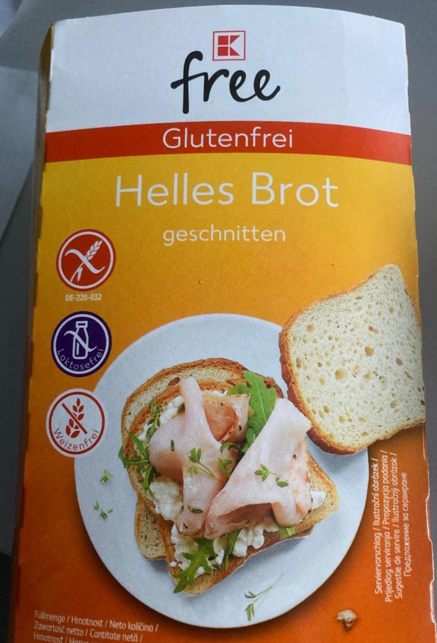 Fotografie - Helles Brot geschnitten K-free