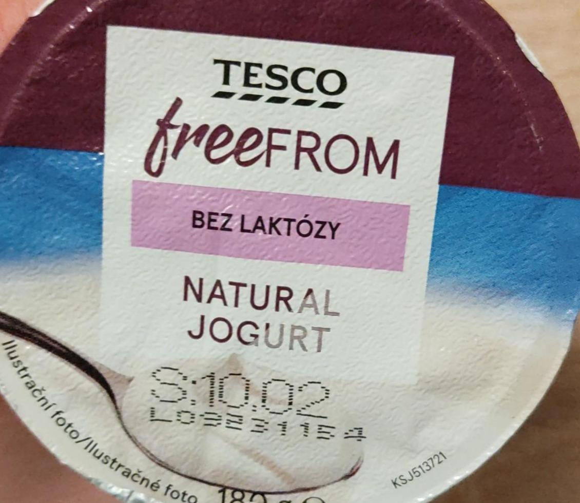 Fotografie - Natural jogurt bez laktózy Tesco Free From