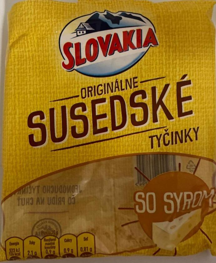 Fotografie - Originálne susedské tyčinky so syrom Slovakia