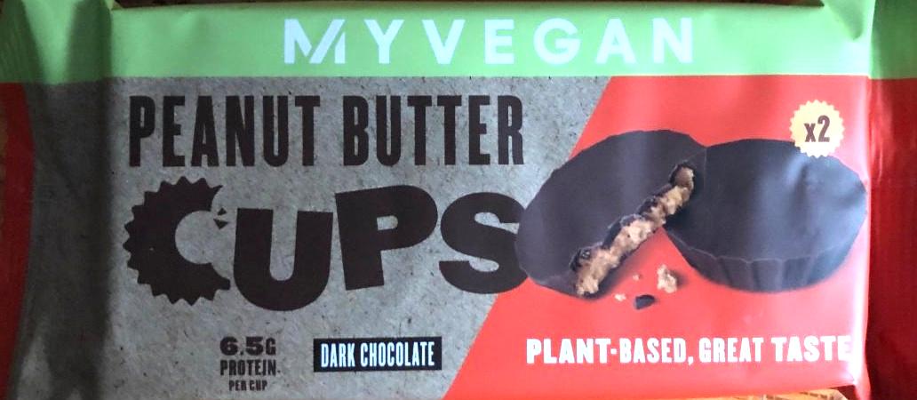 Fotografie - Peanut butter cups dark chocolate MyVegan
