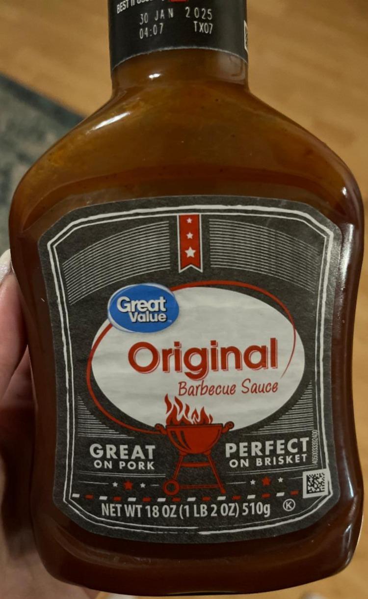 Fotografie - Original Barbecue Sauce Great Value