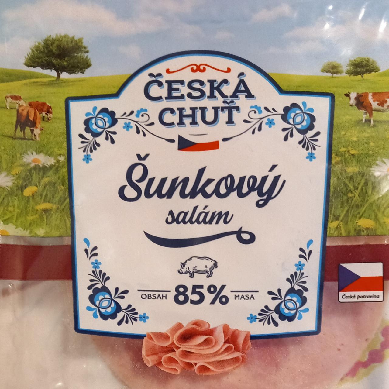 Fotografie - Šunkový salám 85% Česká chuť
