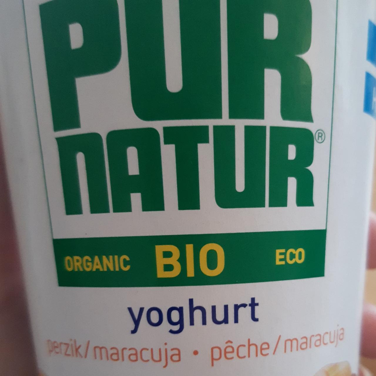 Fotografie - BIO yoghurt Perzik Maracuja Pur natur