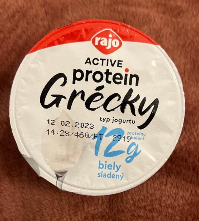 Fotografie - Active protein Grecky biely Rajo