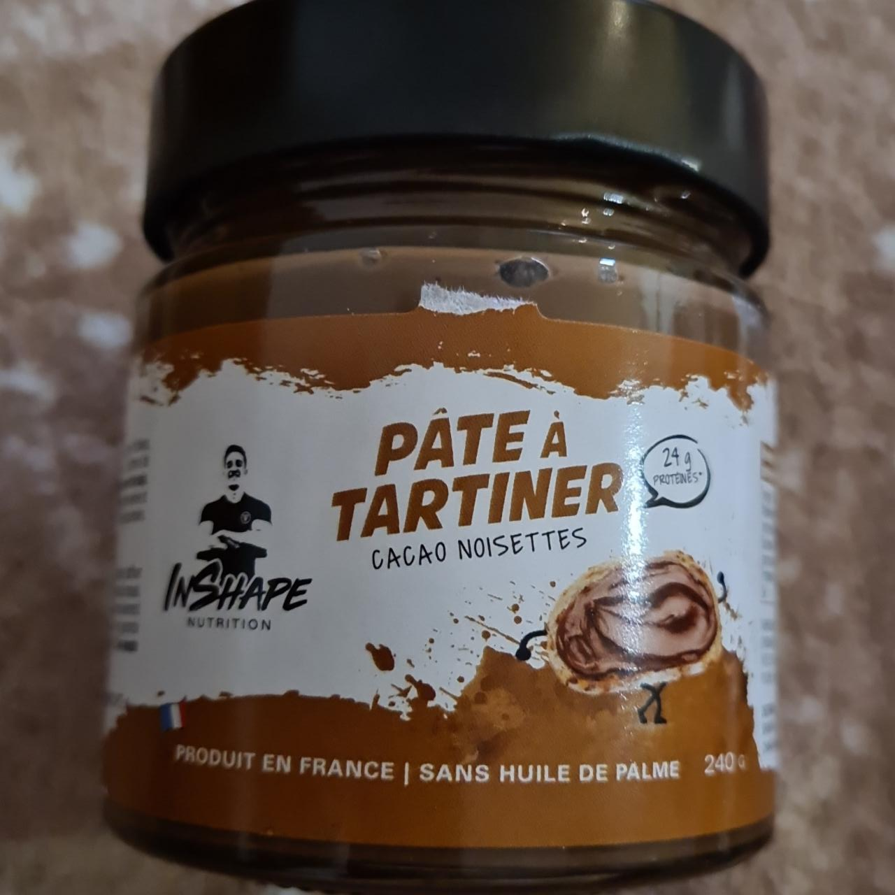 Fotografie - Pâte à tartiner cacao noisettes InShape Nutrition